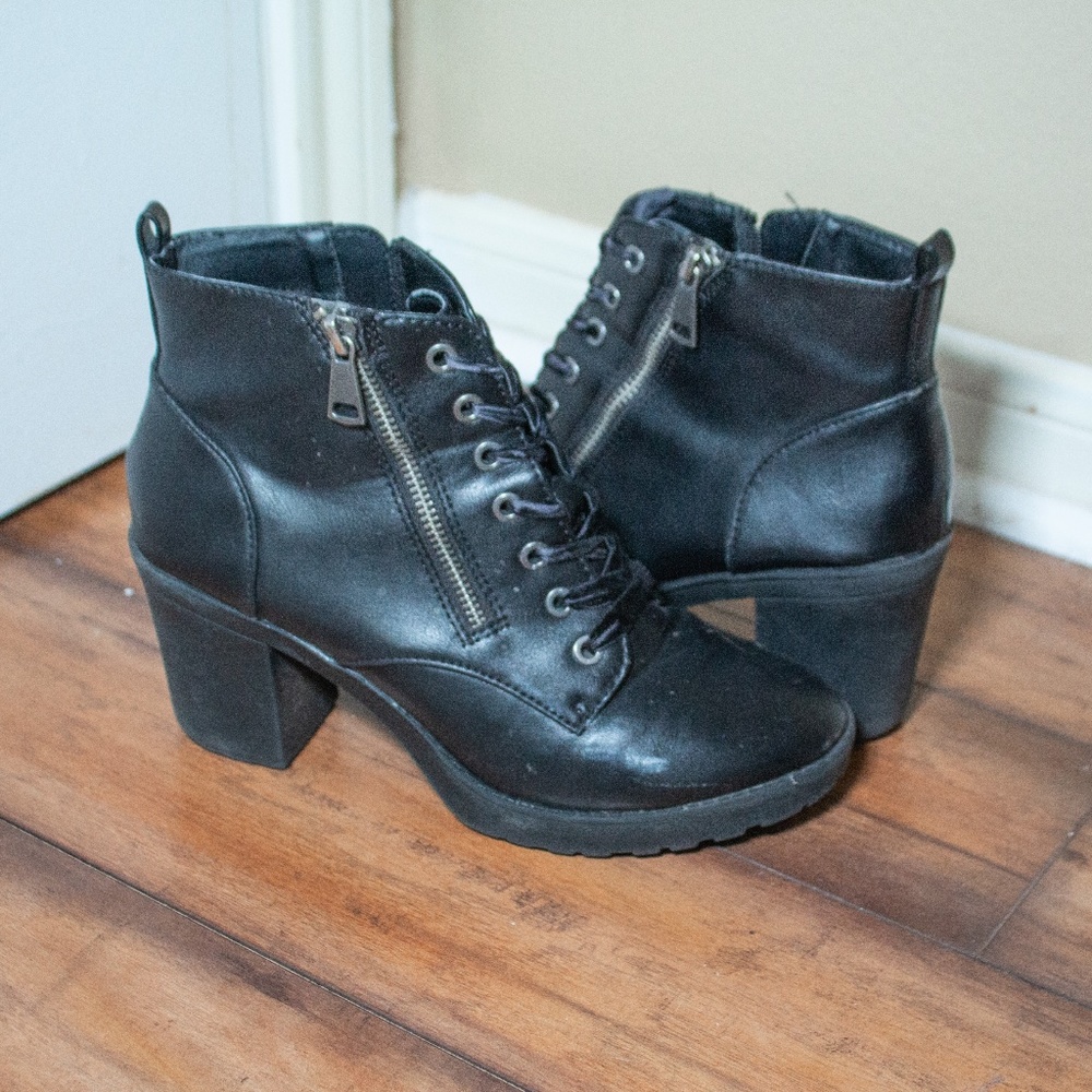 Ankle Hight Combat Boots